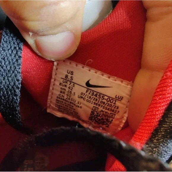 Nike Air Flight Huarache Photon Dust Sail Black FJ3455 001 Men's 8.5 Shoes - Picture 9 of 10